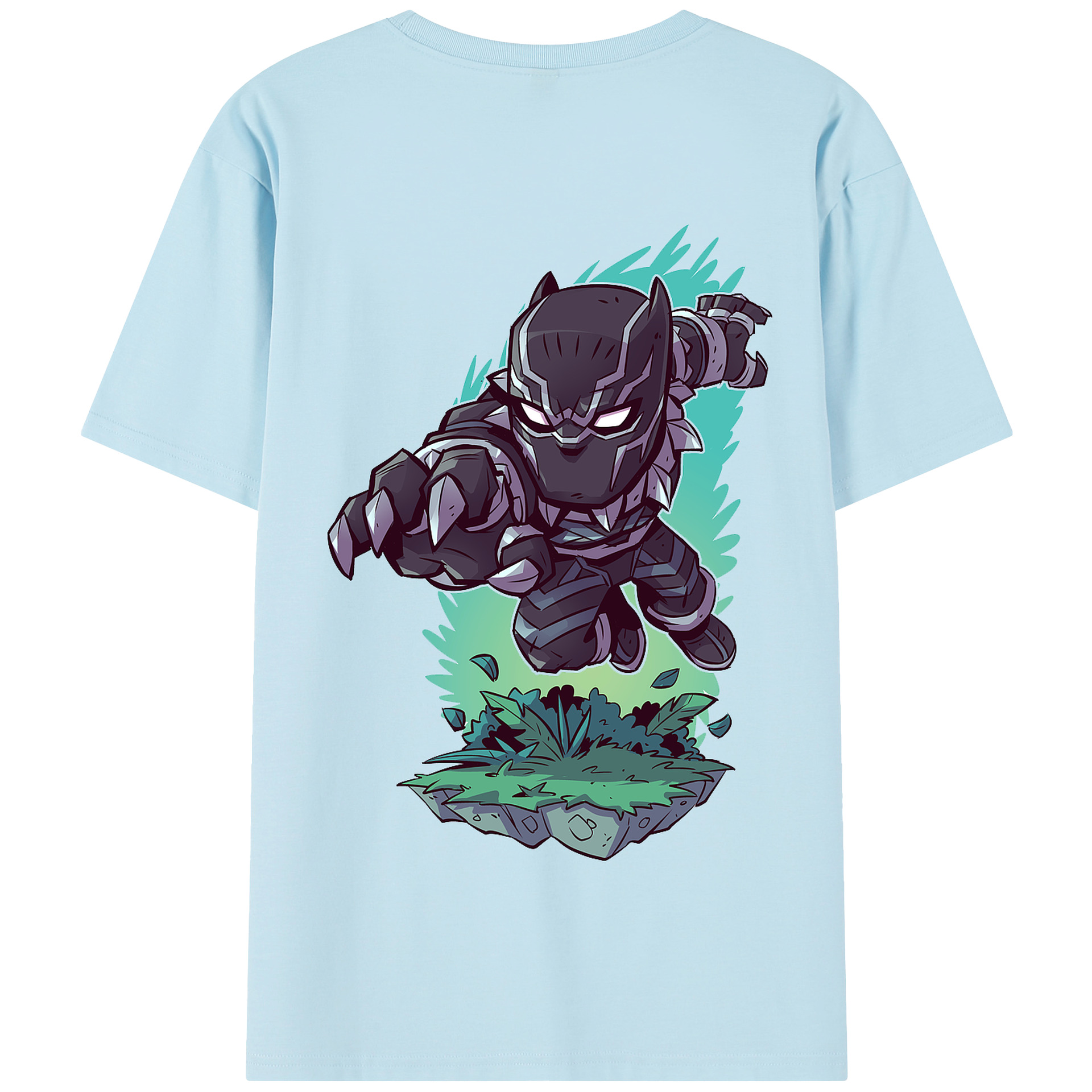 （画像用） アベンジャーズ The Avengers 綿100％半袖Tシャツ（背面プリント）